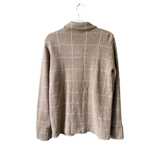 Womens Cardigan Size Small Lambswool Casual Grandma Core Preppy Office Sweater - Picture 2 of 9